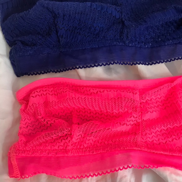 Bandeau bras x 2 - pink and purple - Picture 5 of 9